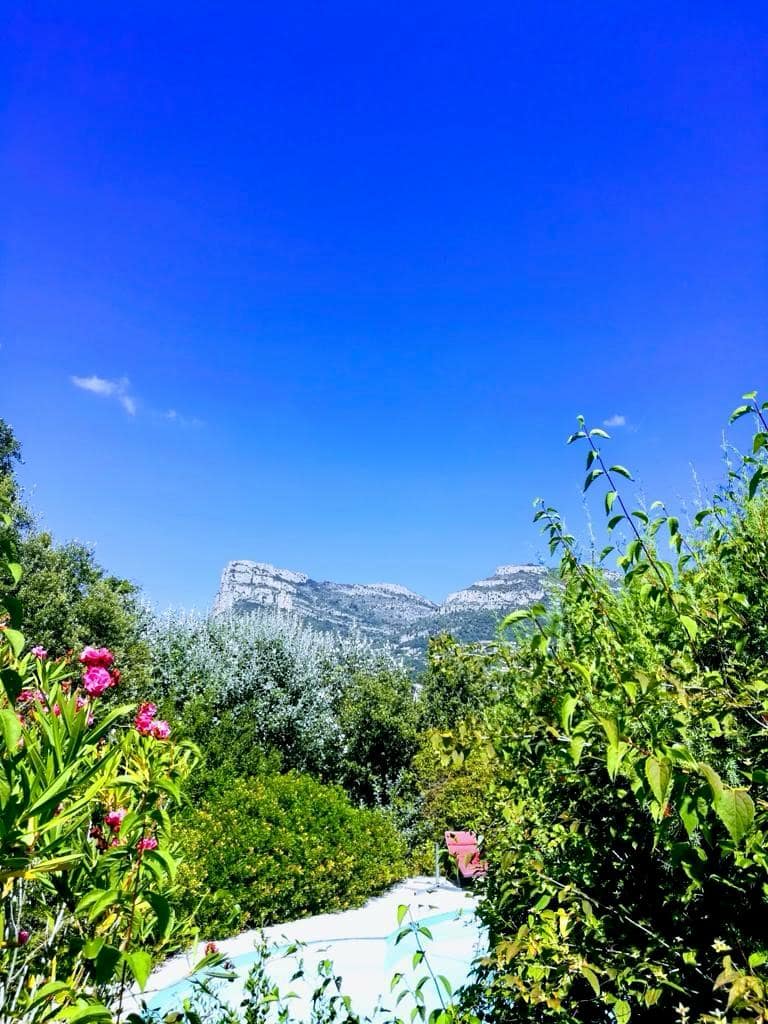 Vue sur le baou de Saint-Jeannet